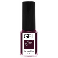 JM Лак д/ногтей 6мл GEL Effect 217 сливовый матовый/24