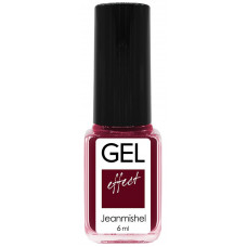 JM Лак д/ногтей 6мл GEL Effect 314 черешневый матовый/24