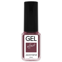 JM Лак д/ногтей 6мл GEL Effect 357 малиновый матовый/24