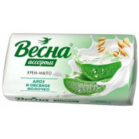 Весна м/т 90гр Алоэ-Овсяное молочко/6/72