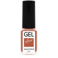 JM Лак д/ногтей 6мл GEL Effect 144 розово-крем. матовый/24