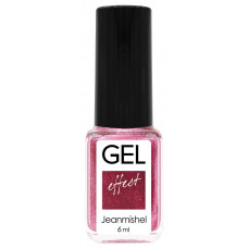 JM Лак д/ногтей 6мл GEL Effect 160 розовый искрящ/24