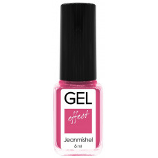 JM Лак д/ногтей 6мл GEL Effect 249 насыщен.розовый матовый/24