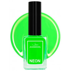 JM Лак д/ногтей 6мл NEON 344 зеленый/24