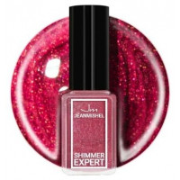 JM Лак д/ногтей 6мл SHIMMER S115 красно-золотой искр/24