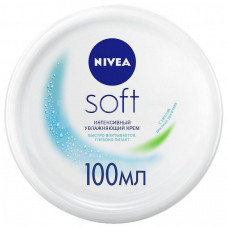 NIVEA Soft Крем для лица и тела  Интенсивный увлажняющий 100 мл АКЦИЯ