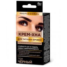 Крем-хна д/татуажа бровей черный 1г+1,5мл/16