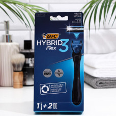 BIC Станок муж Hybrid 3 Flex 3 лезвия+2 смен.кассеты/10