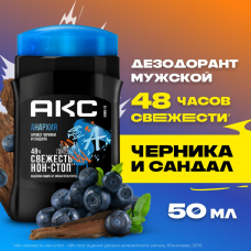 АКС дез муж стик АНАРХИЯ Черника/Сандал 50мл/6