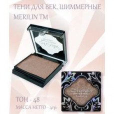 Merilin тени д/век №15 тон  48 глубокий коричневый шиммер 4гр/6
