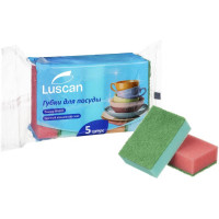 LUSKAN Губка д/посуды макси 95*65*30  5 шт/40