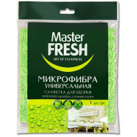 Master FRESH Салфетка универсал. д/уборки микрофибра 1шт/30  АКЦИЯ
