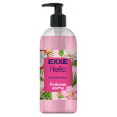 EXXE Hello Мыло жидкое Райские цветы 500мл дозатор/12