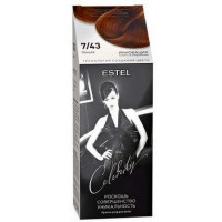 ESTEL CELEBRITY  Краска д/волос 7/43 Коньяк/10