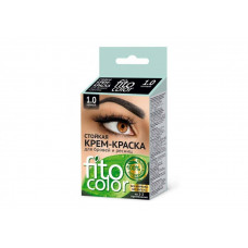 Fitocolor Краска д/ресниц/бровей черный 2*2мл/24