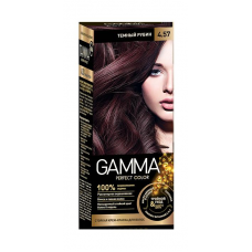 GAMMA Крем-краска д/волос  4.57 Темный рубин/20